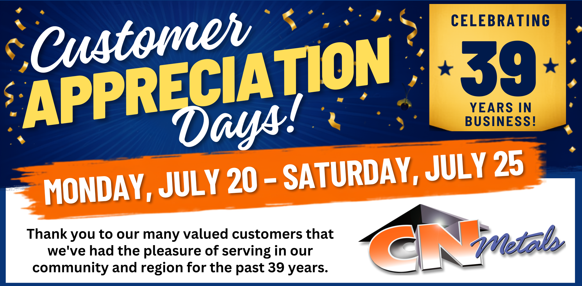 Customer Appreciation 2026